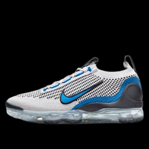 Nike Air VaporMax 2021 Flyknit White Black Photo Blue