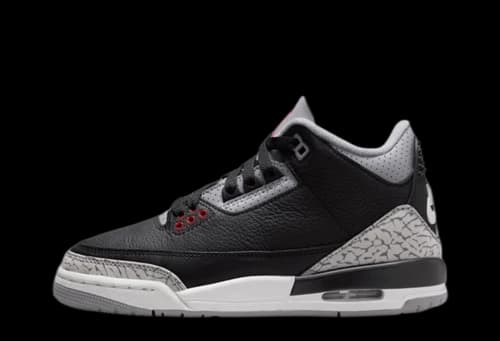 Jordan 3 Retro Black Cement (2024) (GS)