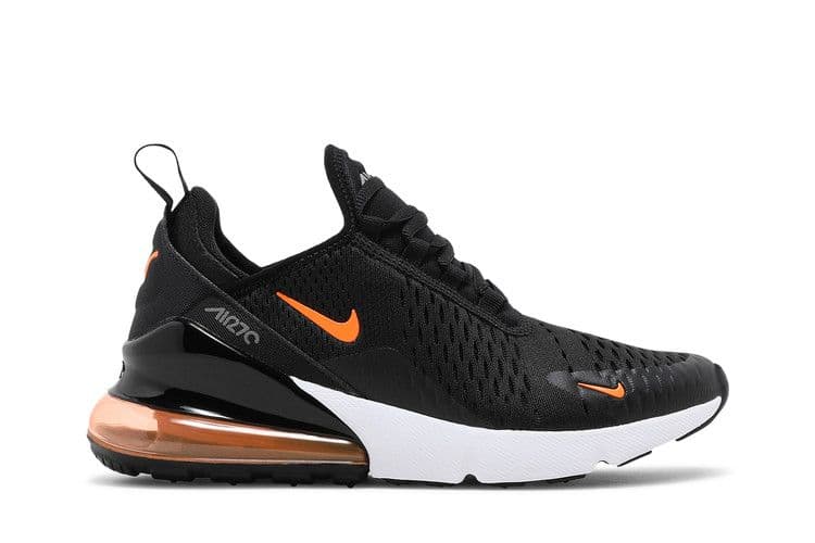 Nike Air Max 270 Black Total Orange (GS)