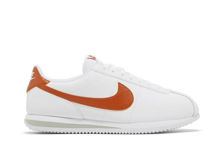 Nike Cortez White Campfire Orange