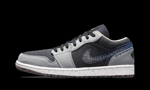 Jordan 1 Low SE Crater Black Grey