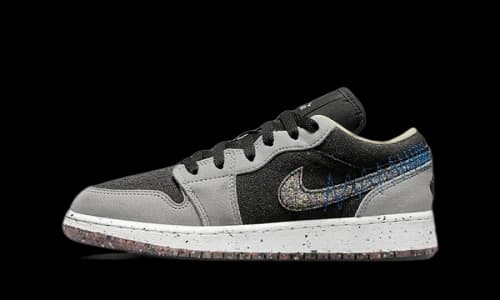 Jordan 1 Low SE Crater Grey Black (GS)