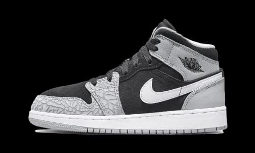 Jordan 1 Mid SE Elephant Print (GS)