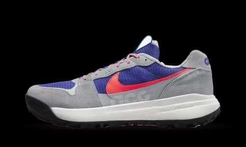 Nike ACG Lowcate Wolf Grey Bright Crimson