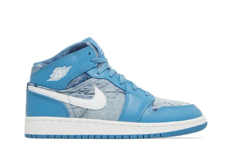 Jordan 1 Mid Washed Denim (GS)