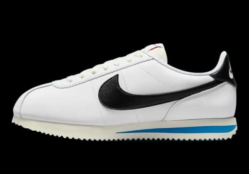 Nike Cortez White Black Light Photo Blue (Women's)