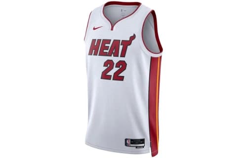 Nike NBA Miami Heat Jimmy Butler Association Edition Swingman Jersey White/Dark Red