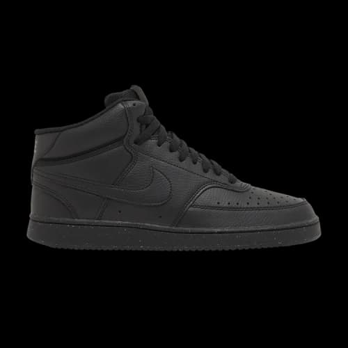 Nike Court Vision Mid Next Nature Triple Black