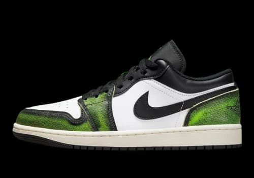 Jordan 1 Low Wear Away Electric Green