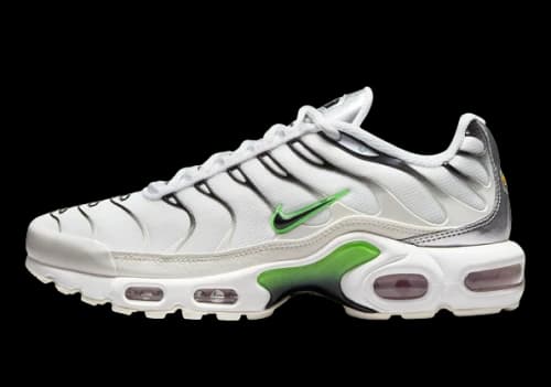 Nike Air Max Plus White Neon Metallic Silver (Women's)
