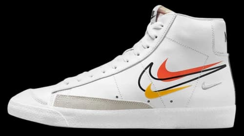 Nike Blazer Mid 77 Multi-Swoosh White