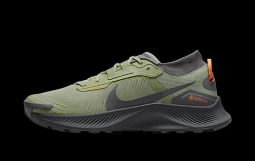 Nike Pegasus Trail 3 Gore-Tex Oil Green Iron Grey Total Orange