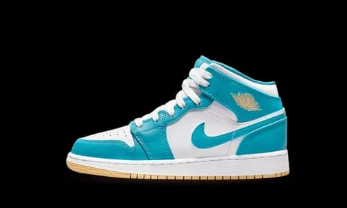 Jordan 1 Mid Aquatone (GS)