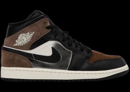 Jordan 1 Mid Black Palomino