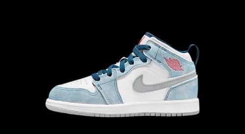 Jordan 1 Mid SE French Blue Light Steel (PS)