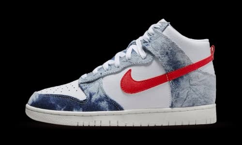 Nike Dunk High Washed Denim Pack (Women's)