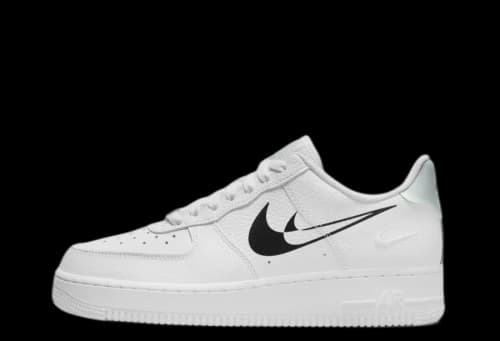 Nike Air Force 1 LO '07 Double Negative White Black (Women's)