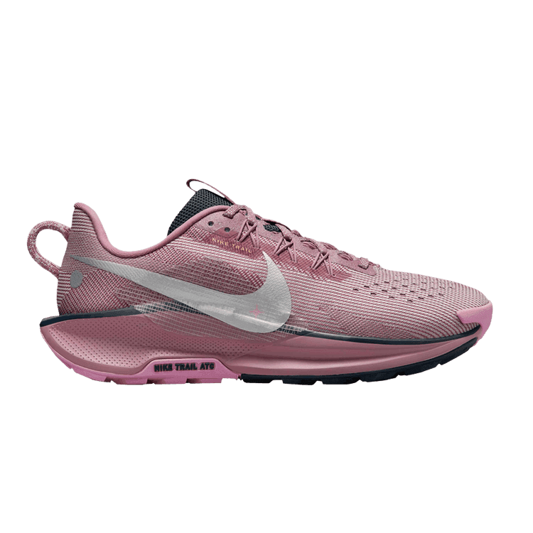 Nike React Pegasus Trail 5 Plum Dust Platinum Violet Beyond Pink Metallic Silver (Women's)