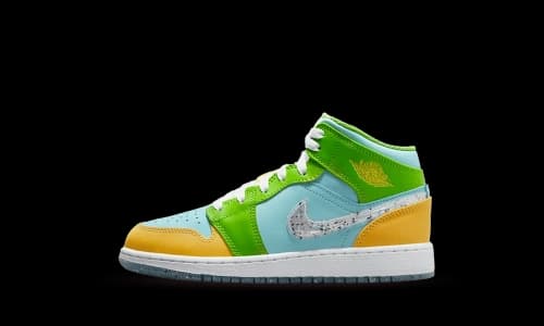 Jordan 1 Mid SE Recycled Grind (GS)
