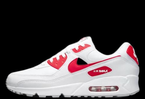 Nike Air Max 90 White University Red