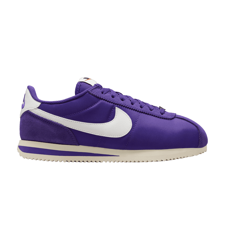 Nike Cortez Textile Field Purple Alabaster Safety Orange Summit White (Women's)