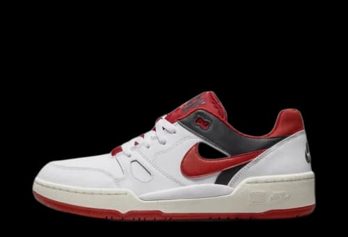 Nike Full Force Low White Red Black
