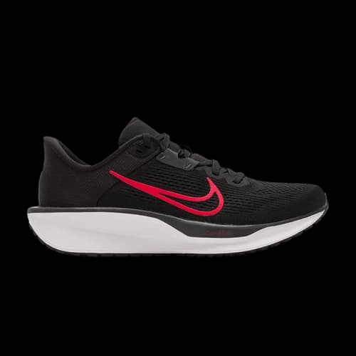 Nike Quest 6 Low top Thick Platform Midsole Running Shoes Men's Black Red