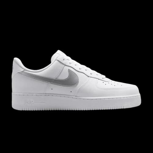 Nike Air Force 1 Low '07 White Metallic Silver