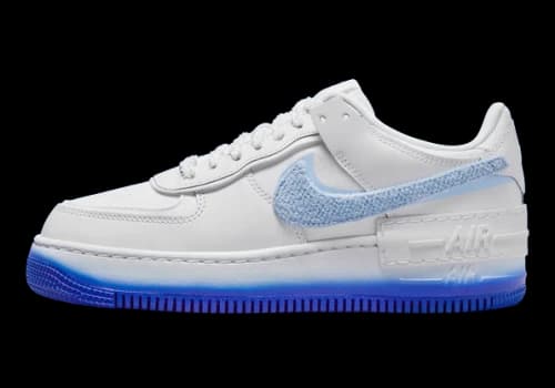 Nike Air Force 1 Low Shadow Chenille Swoosh Blue Tint (Women's)