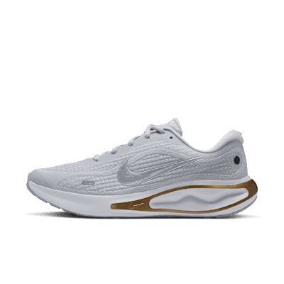 Nike Journey Run Road 'Pure Platinum Metallic Gold Off White Metallic Silver' (Women's)