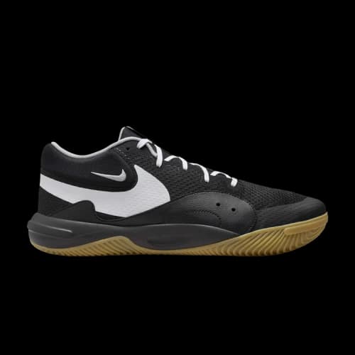 Nike Hyperquick Black White Flat Silver