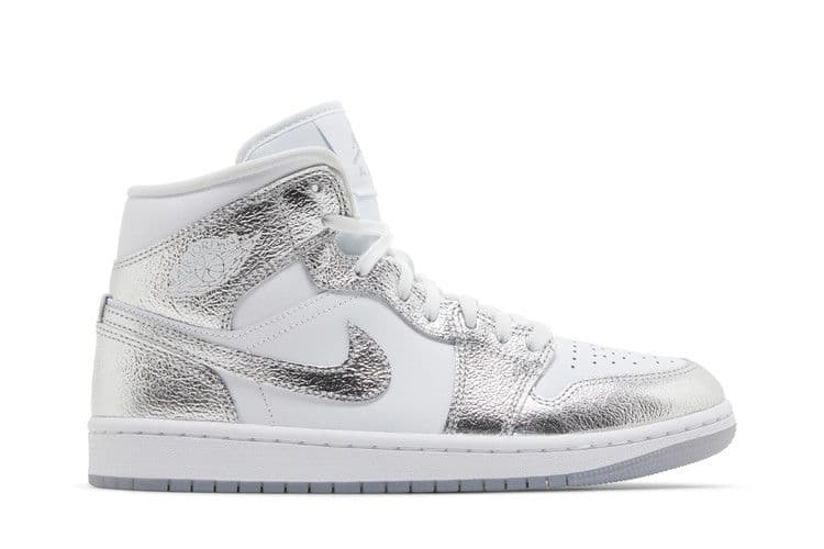 Jordan 1 Mid SE Metallic Silver (Women's)