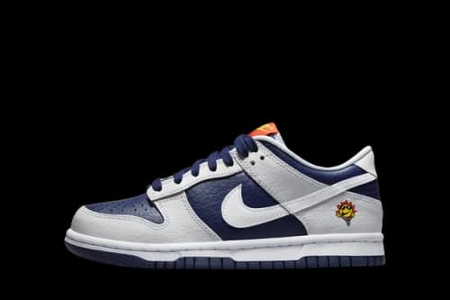 Nike Dunk Low UV Reactive Photon Dust Midnight Navy (GS)