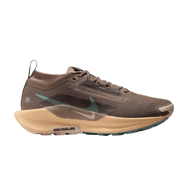 Nike React Pegasus Trail 5 Gore-Tex Mink Brown Orange Chalk Pearl White Cannon (Women's)