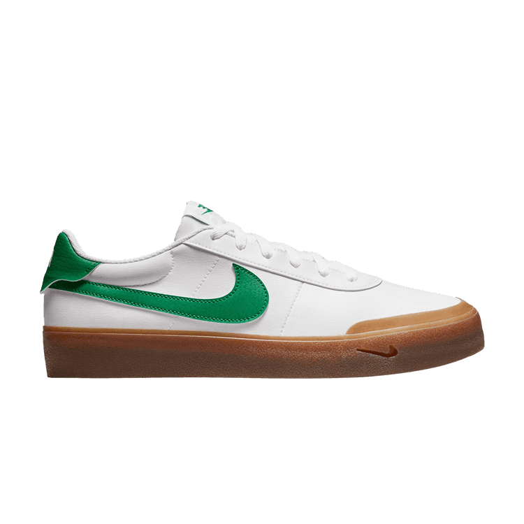 Nike Court Shot White Gum Medium Brown Malachite