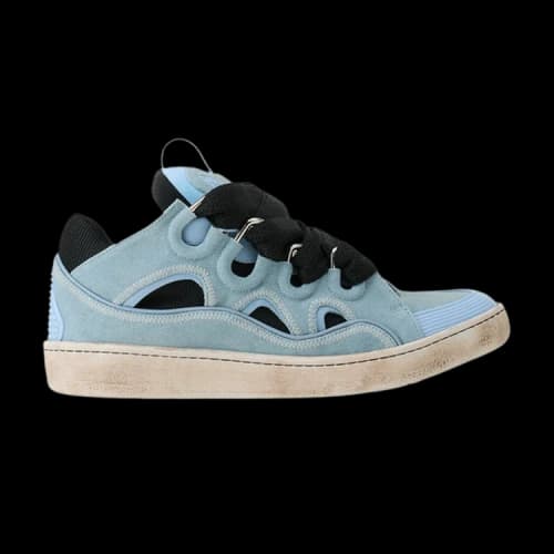 Lanvin Leather Curb Blue Amber