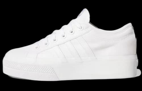 adidas Nizza Platform Triple White (Women's)
