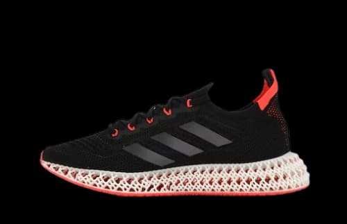 adidas 4DFWD Black Solar Red
