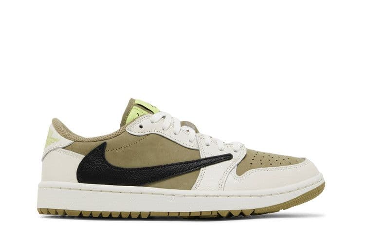 Jordan 1 Retro Low Golf Travis Scott Neutral Olive