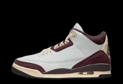 Jordan 3 Retro OG SP A Ma Maniére Burgundy Crush (Women's)