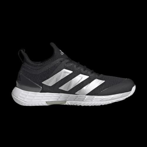 adidas Adizero Ubersonic 4 Black Silver Metallic (Women's)