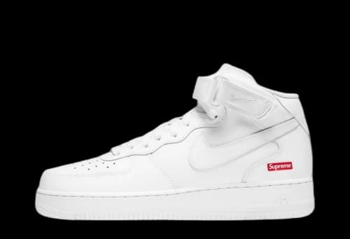 Nike Air Force 1 Mid Supreme White