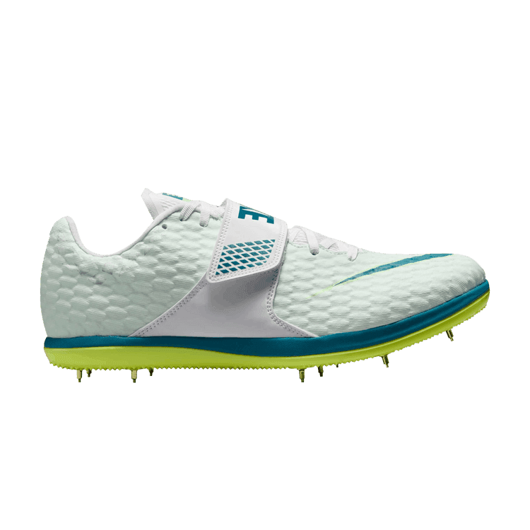 Nike High Jump Elite White Barely Green Vapor Green Bright Spruce