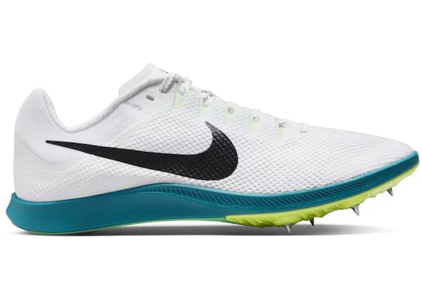 Nike Zoom Rival Distance White Bright Spruce Vapor Green Black