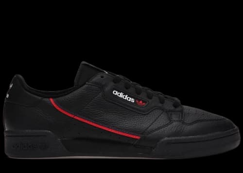 adidas Continental 80 Black Scarlet Red