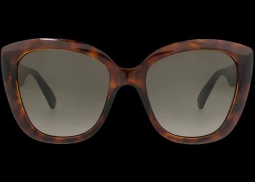 Gucci Cat Eye-Frame Sunglasses Havana Green Brown (GG0860S-30009484-001)