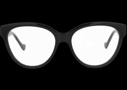 Gucci Square-Frame Injection Optical Frames Black Black Transparent (GG1024O-30011776-006)