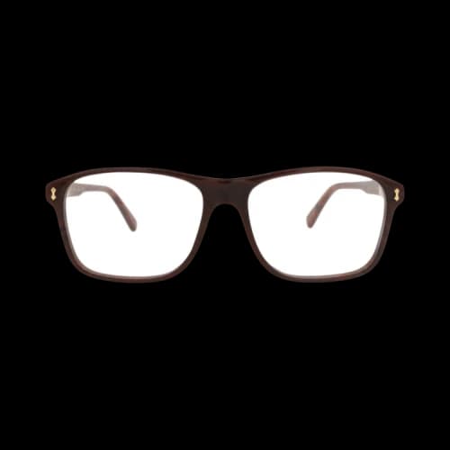 Gucci Square-Frame Acetate Optical Frames Brown Brown Transparent (GG1045O-30011623-003)