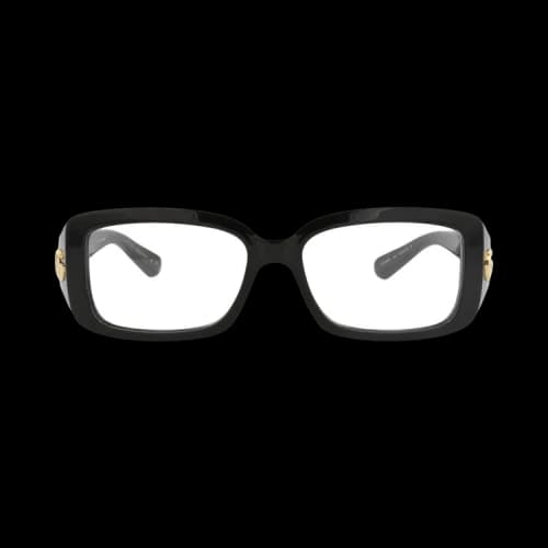 Gucci Square-Frame Injection Optical Frames Black Black Transparent (GG1406O-30014414-001)