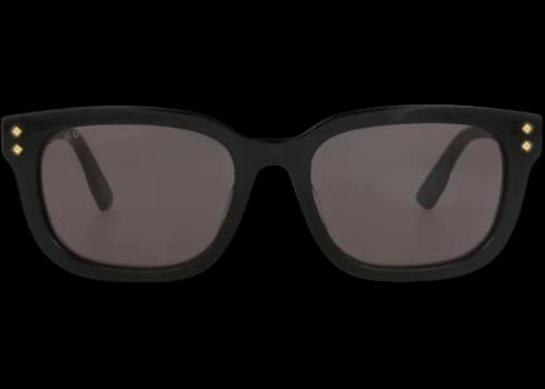 Gucci Square-Frame Recycled Acetate Sunglasses Black Black Grey (GG1605SK-30014877-001)